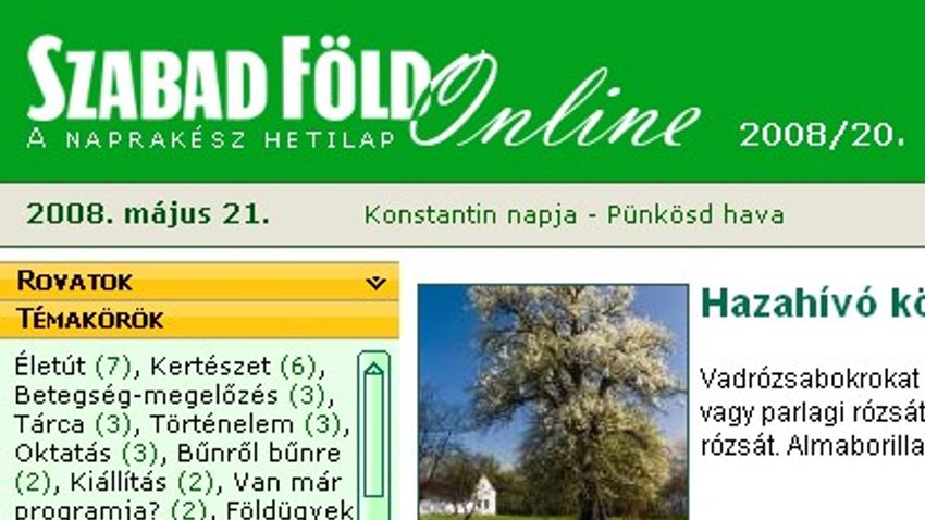 www.szabadfold.hu
