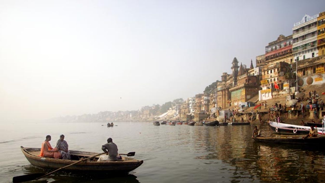 Gyerekek a Gangesz mélyén