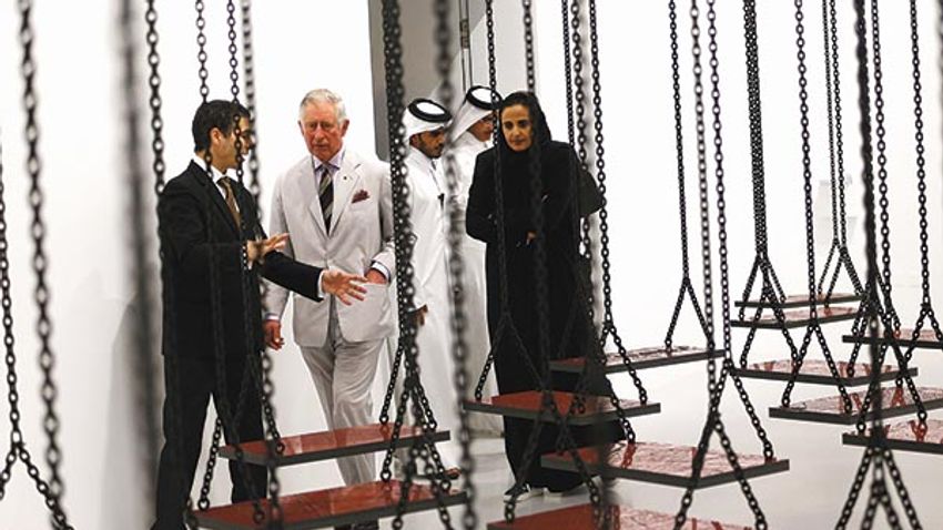 Prince Charles Visits Qatar - Day 2