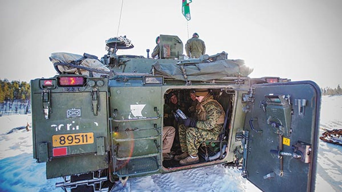 Matrózok hóban - Amerikai tengerészgyalogosokat küldenek a Trondheim közelében működő támaszpontra