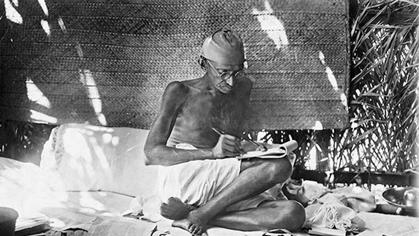 Indian Nationalist Leader Mahatma Gandhi