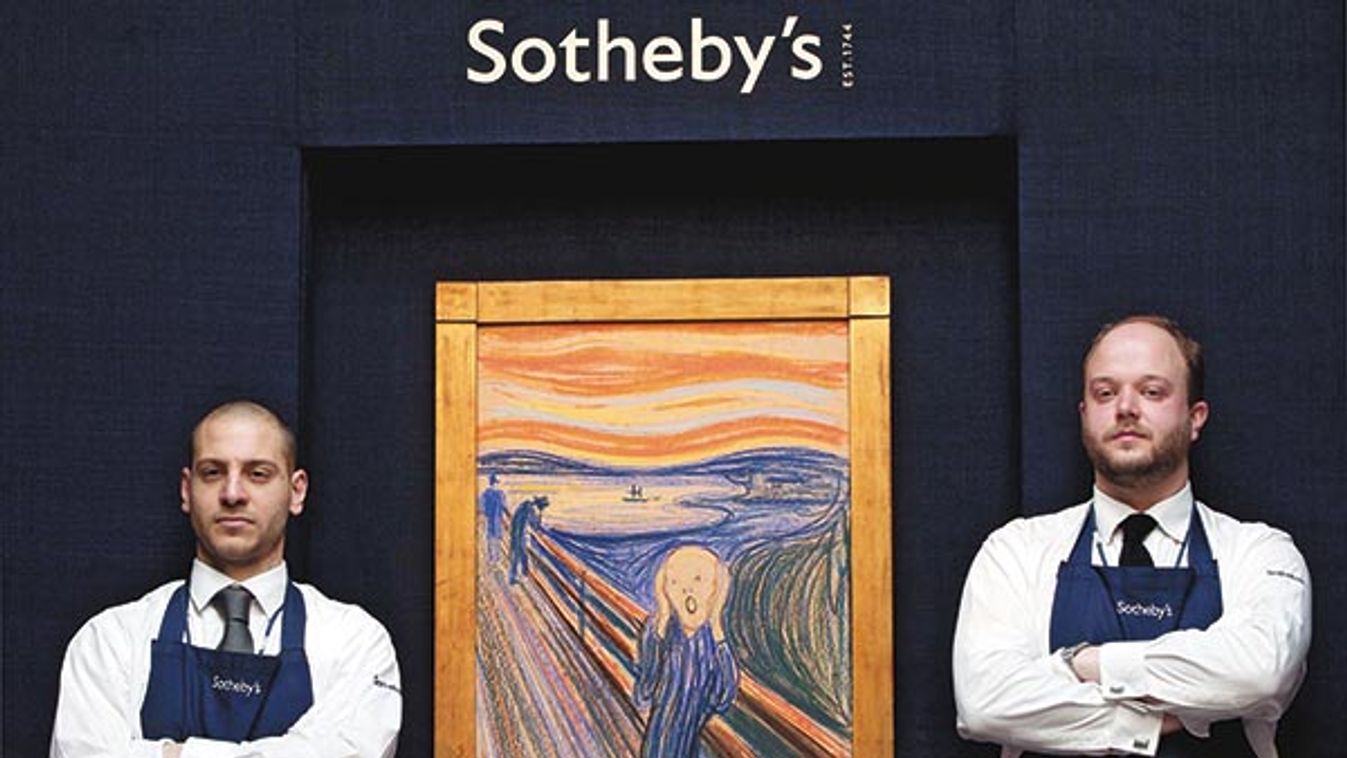 Edvard Munch's Masterpiece The Scream comes to Sotheby's London with the price of this work could exceed $80 million