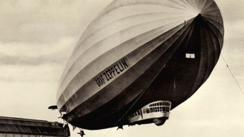 Célba dobás Zeppelinre