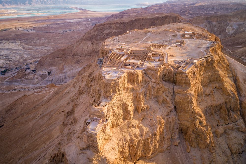 Masada.,The,Ancient,Fortification,In,The,Southern,District,Of,Israel.