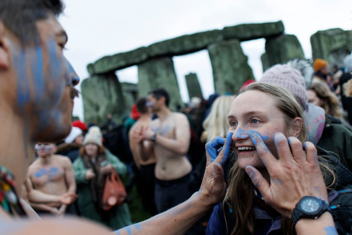 téli napforduló, Stonehenge, Anglia