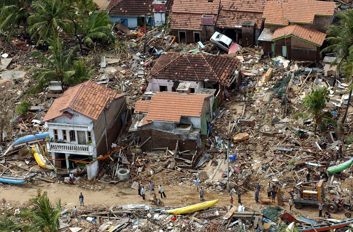 SRI LANKA-ASIA-QUAKE-AERIAL