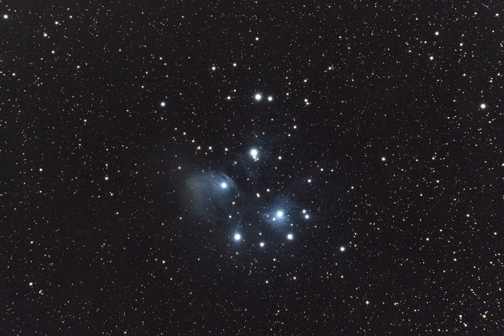 Pleiades Star Cluster (Messier 45)