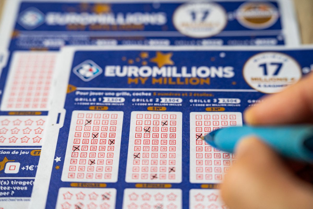 EuroMillions, nyertes szelvény, ír, Írország