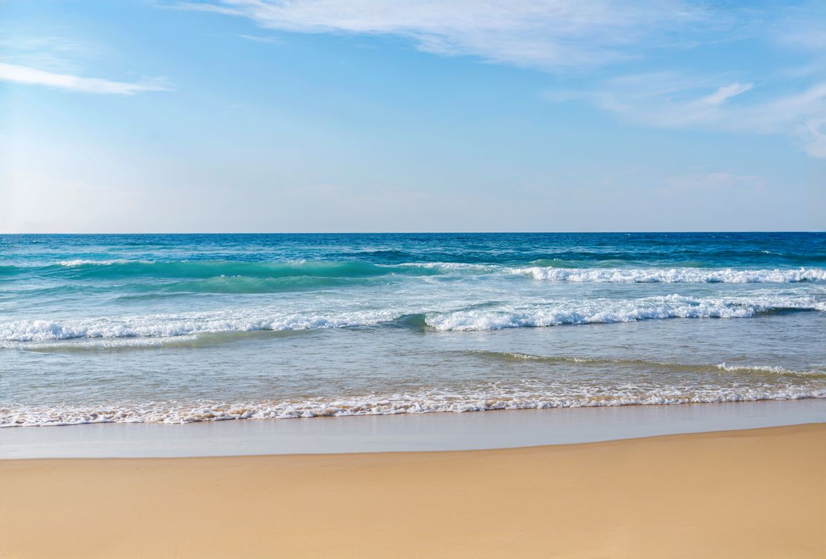 Beautiful,Tropical,Beach,And,Sea,In,Sunny,Day.,Nature,Landscape.