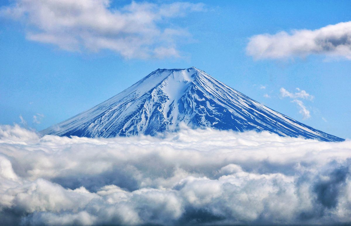 Japán, mászószezon, Fudzsi-hegy