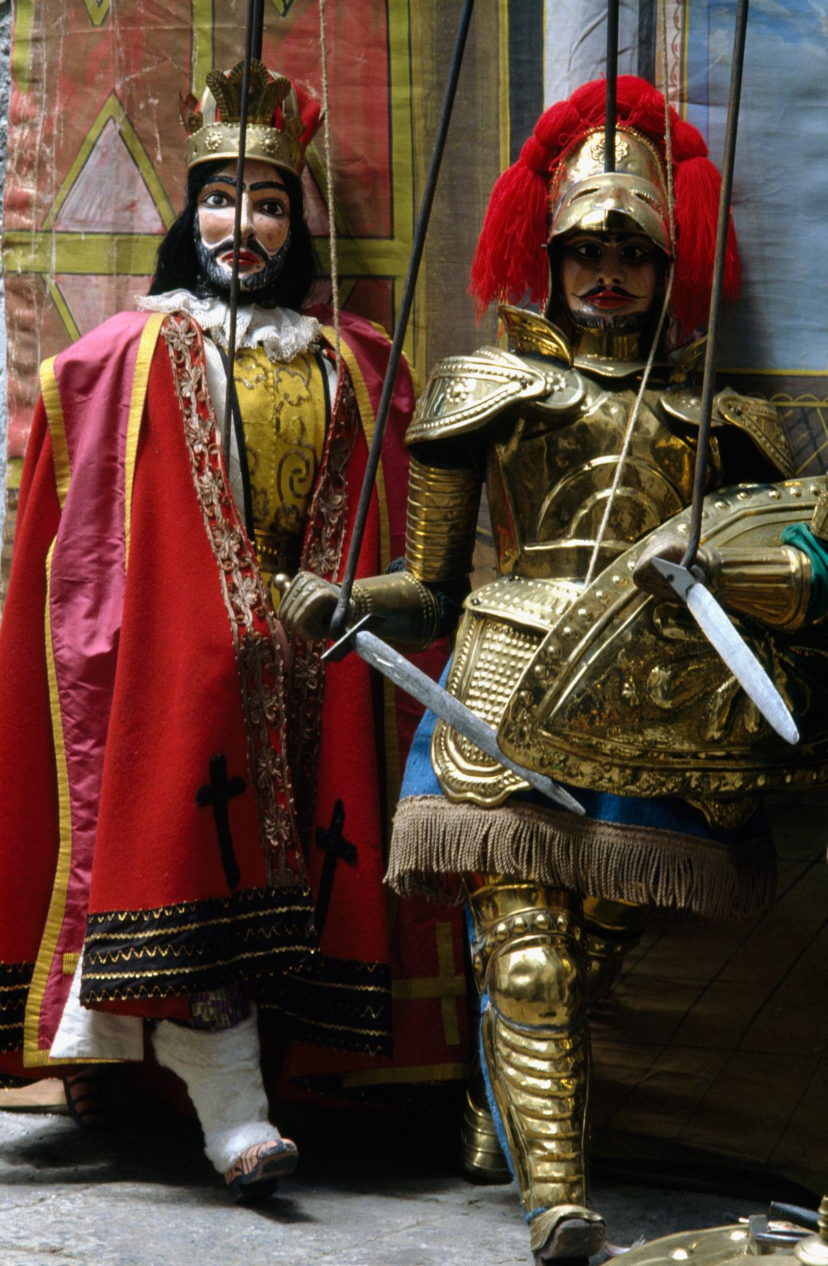 Two puppets