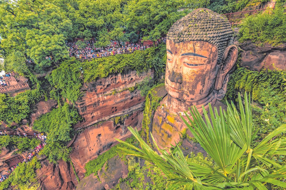 The,Great,Buddha,Of,Leshan,,China