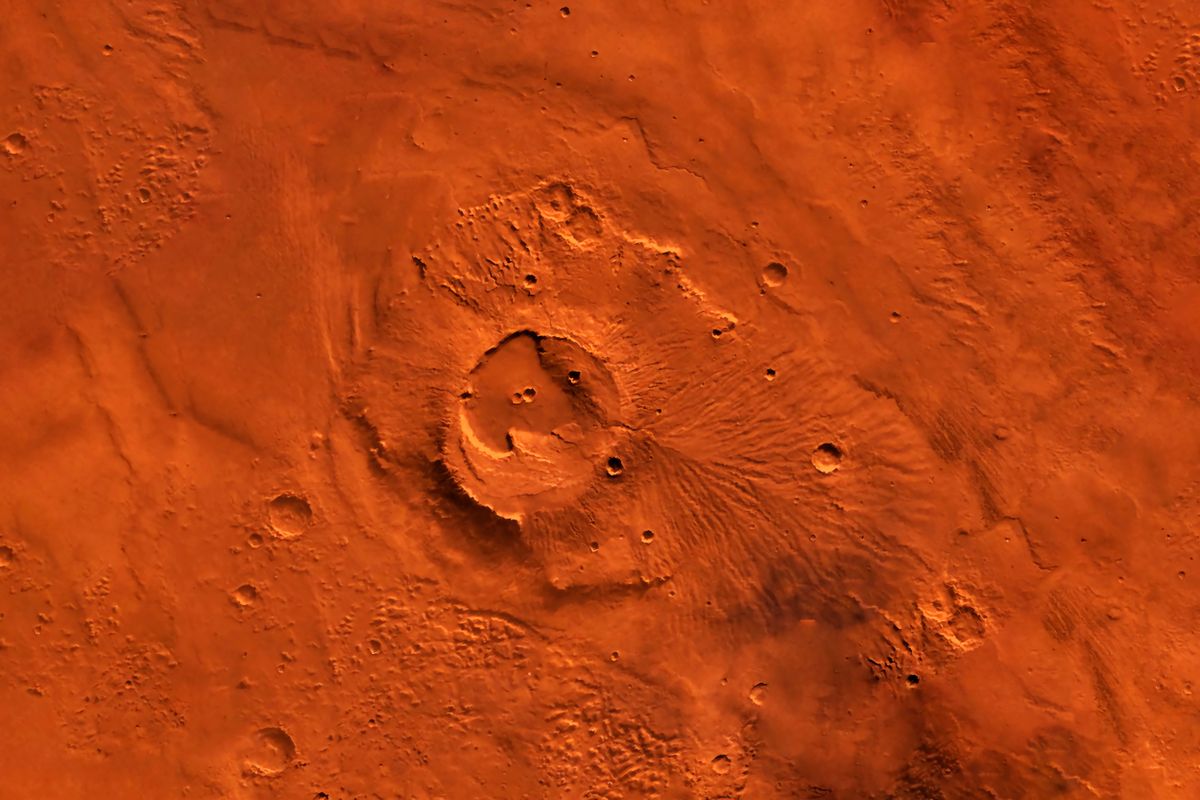 Surface,Of,Mars.,Elements,Of,This,Image,Furnished,By,Nasa.