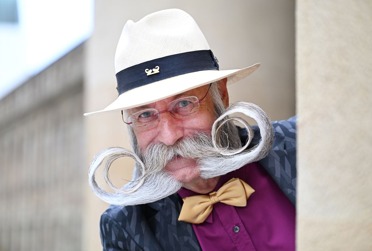 Beard world champion Jürgen Burkhardt