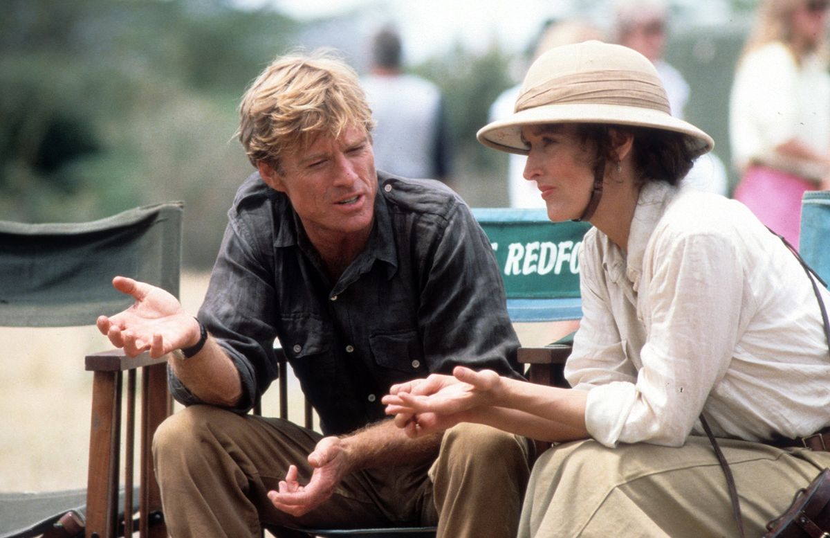 Robert Redford And Meryl Streep In 'Out Of Africa'