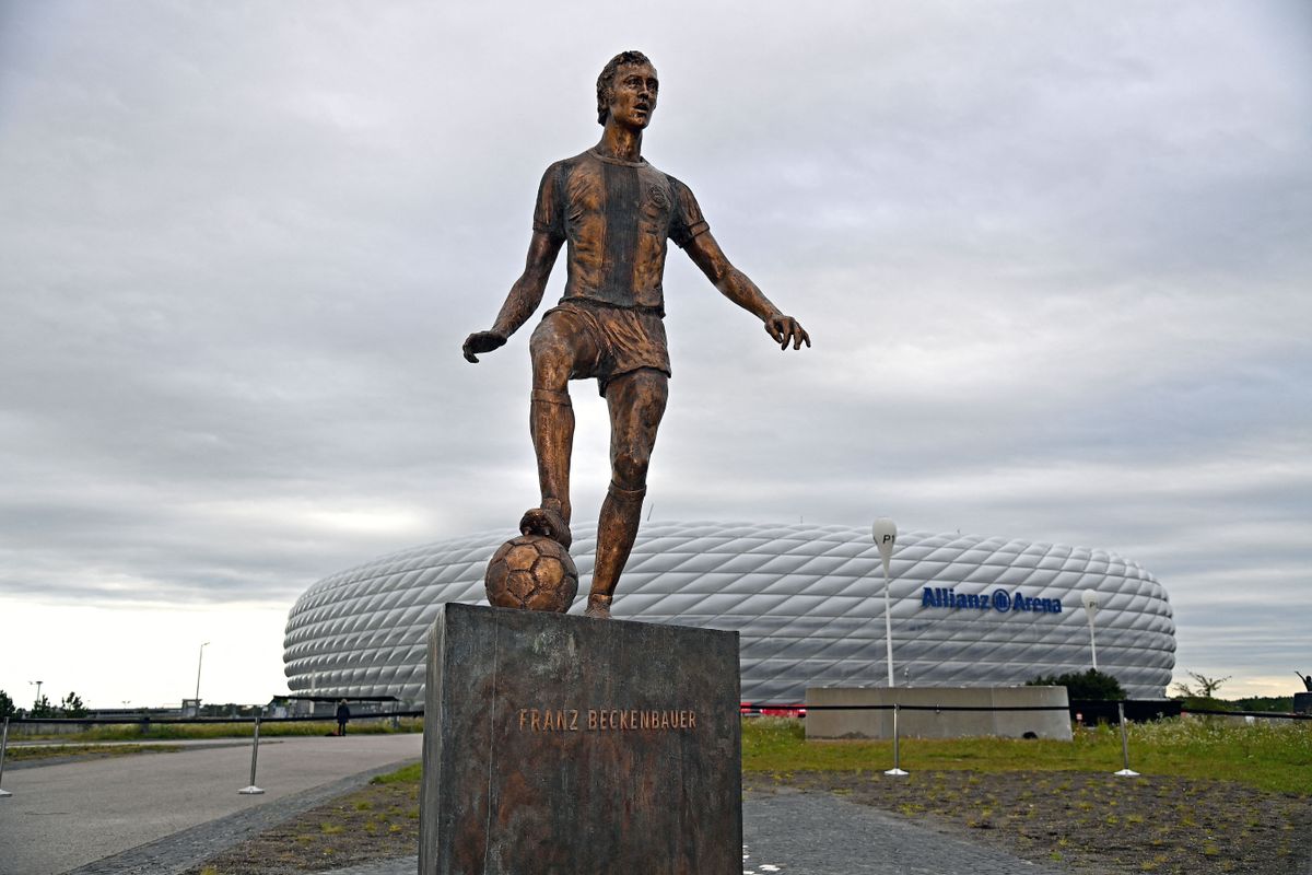 Official inauguration ceremony of the memorial in honor of Franz Beckenbauer on September 12, 2025.