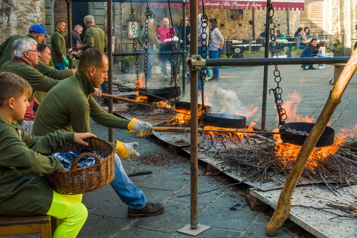 Filetto,(lunigiana,,Massa,Carrara,,Tuscany,,Italy),-,Oct,2019:,Chestnut