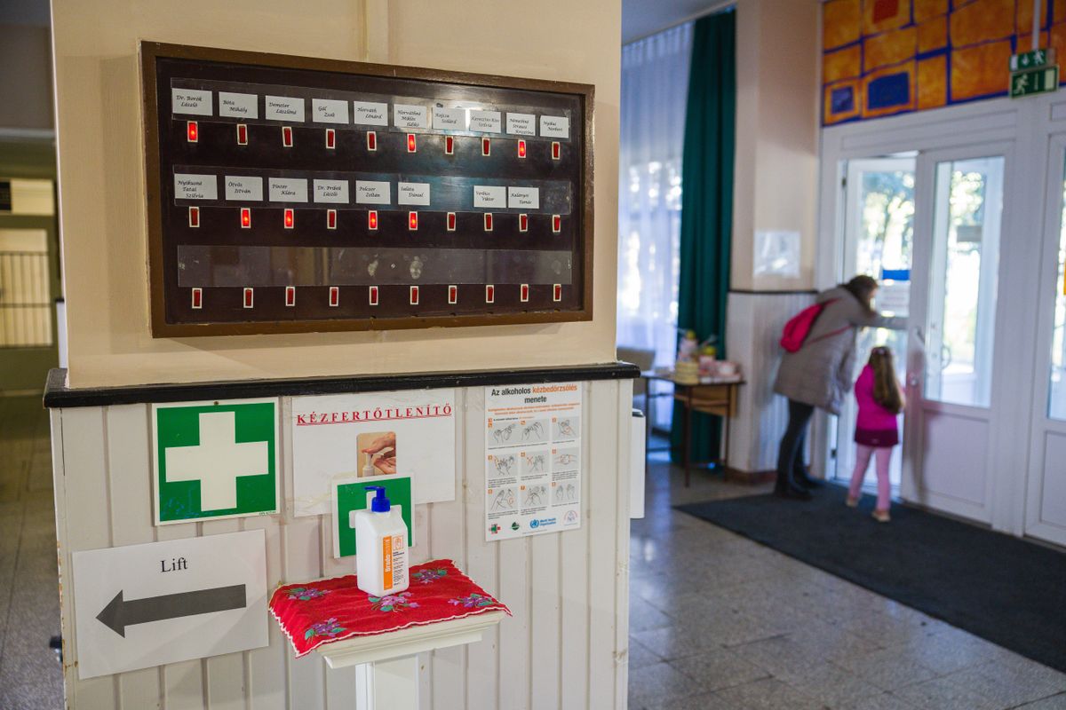 Kapcsolható jelenléti tábla