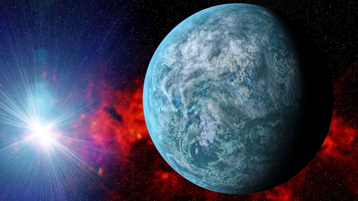 Kepler-20f exoplanet, artwork