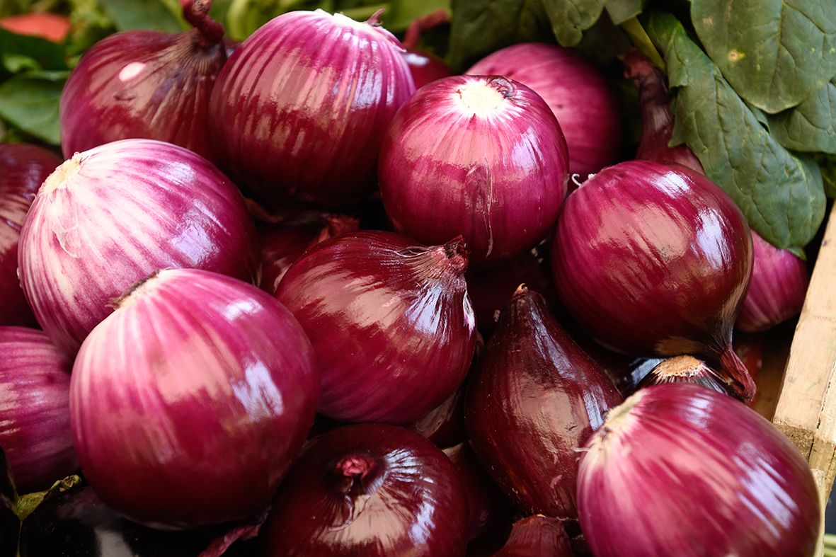 Purple,Onion,In,The,Market