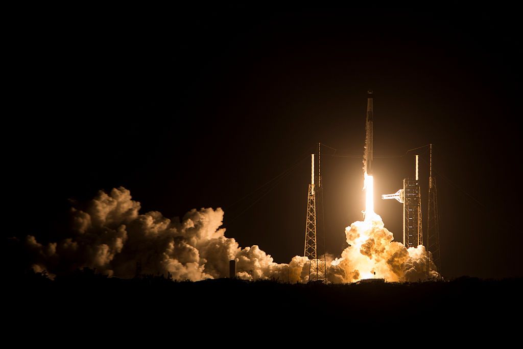 SpaceX Crew-12 Mission Launches From Cape Canaveral To International Space Station