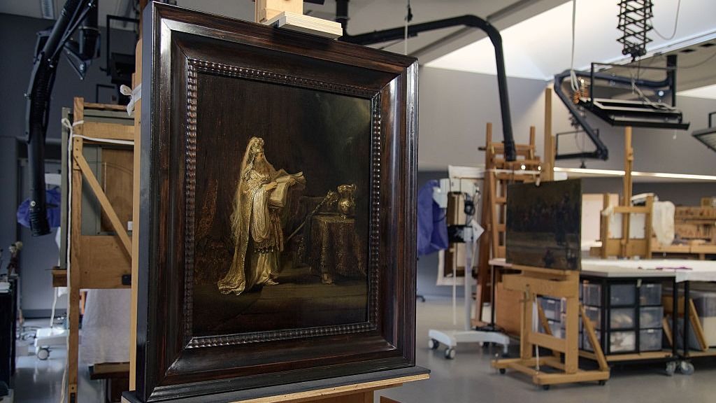 Newly Discovered Rembrandt Goes On Show In Amsterdam