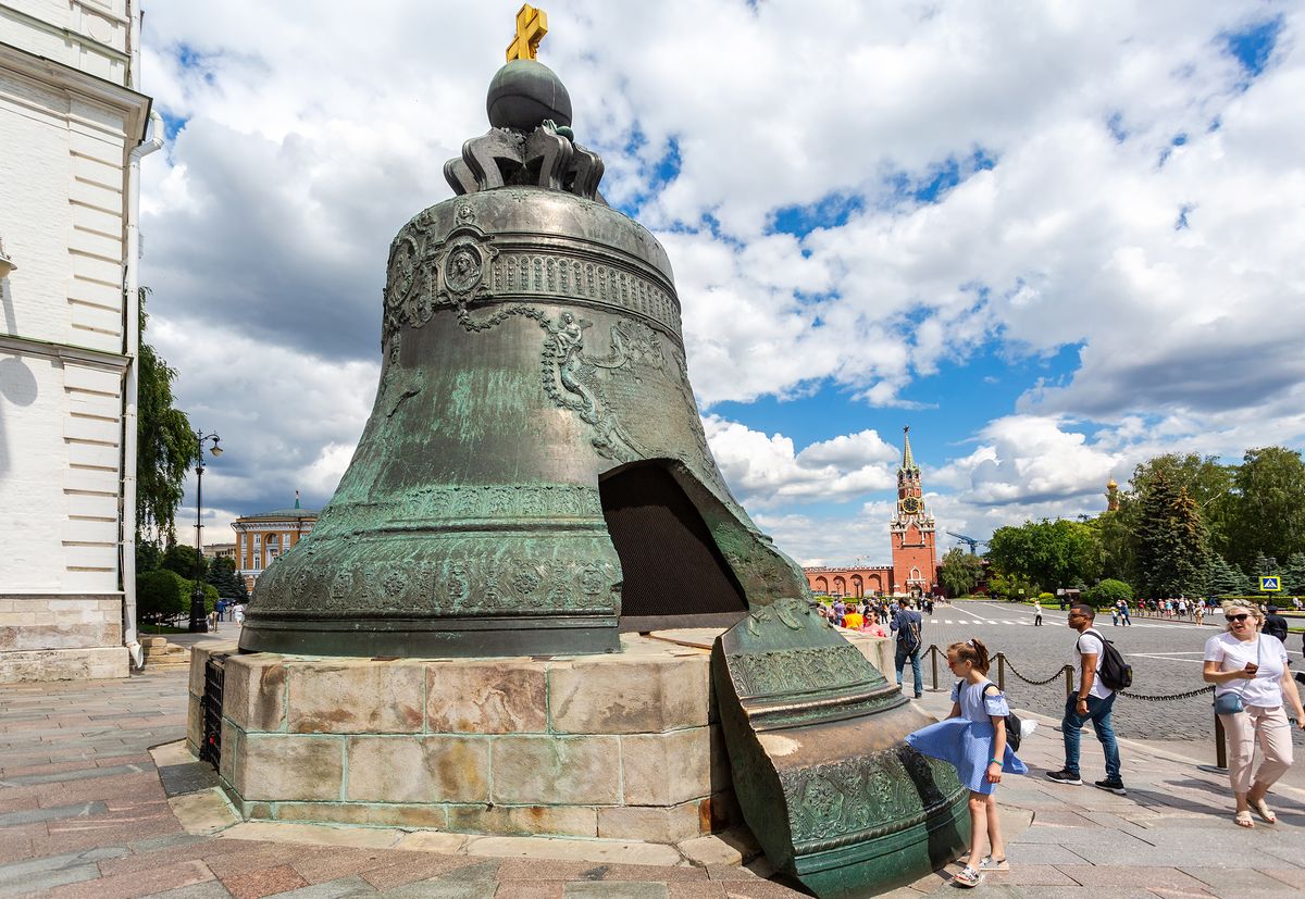 Moscow,,Russia,-,July,9,,2019:,Tsar,Bell,(tsar-kolokol),In