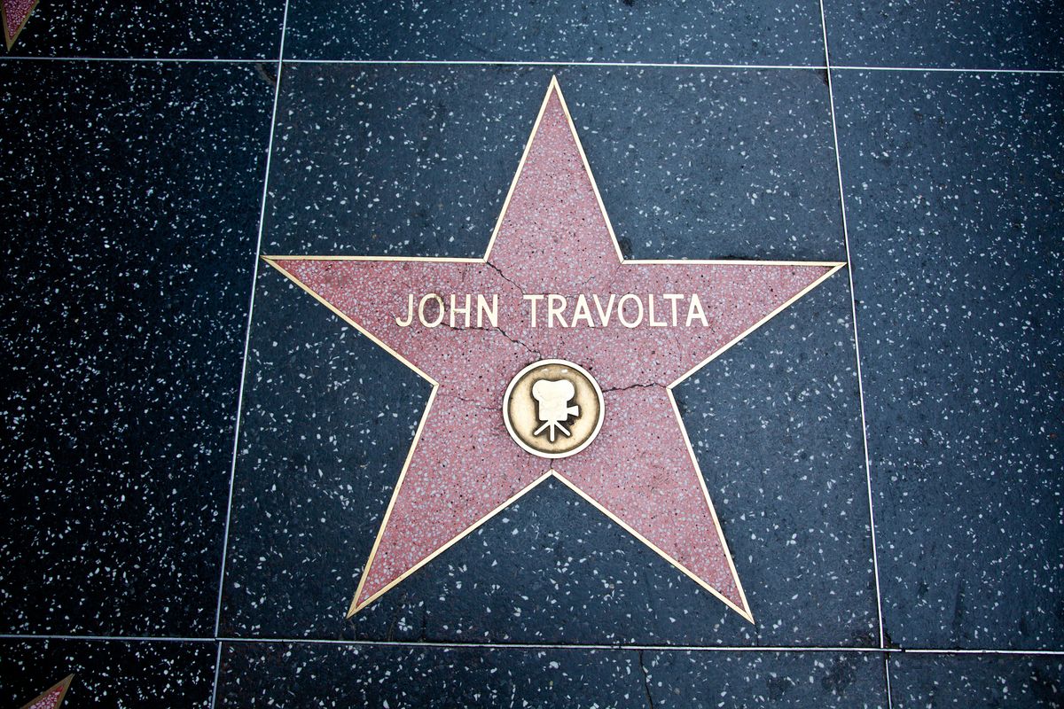 Hollywood Walk Of Fame Star John Travolta